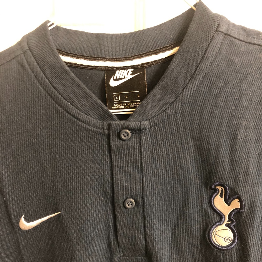 Tottenham Hotspur mock collar polo